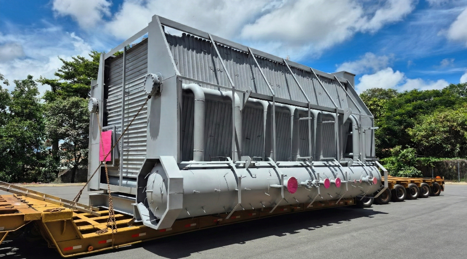 Integrated steam platform and boilerhouse deployment in an industrial plant