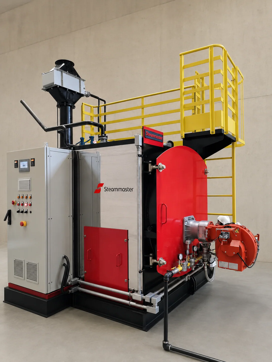 VMO-S saturated steam boiler reference image