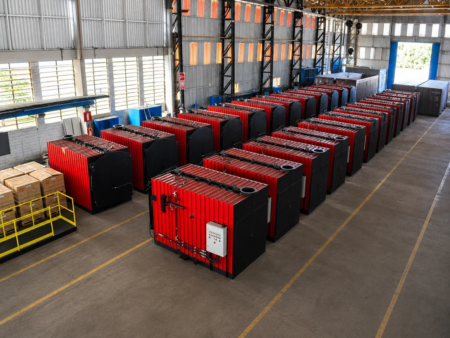 VMO-S oil and gas boiler production line