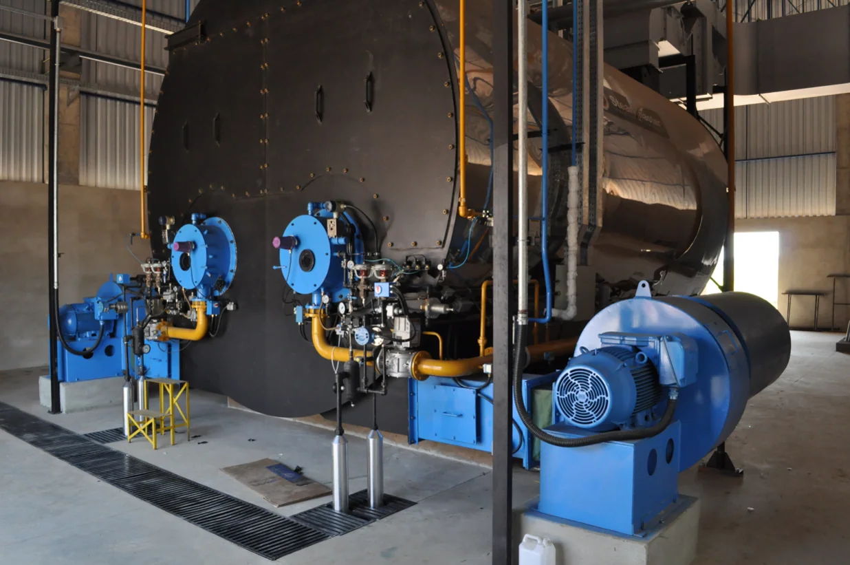 DF dual-furnace oil and gas boiler