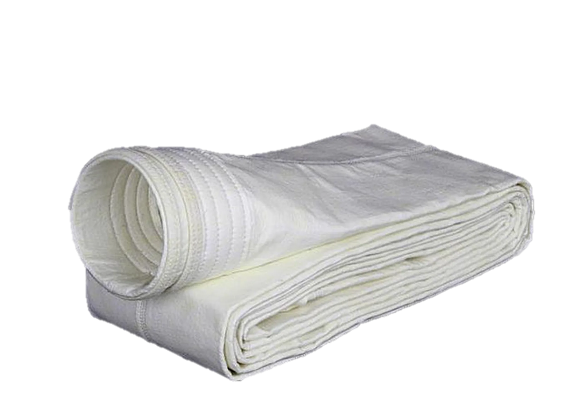 Flat industrial bag filter sleeve reference