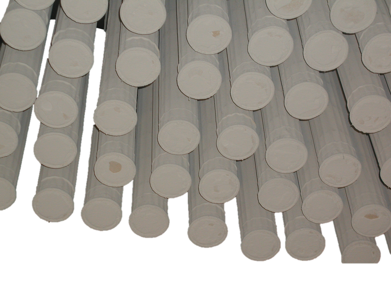 Bag filter sleeves used in pulse-jet particulate filtration
