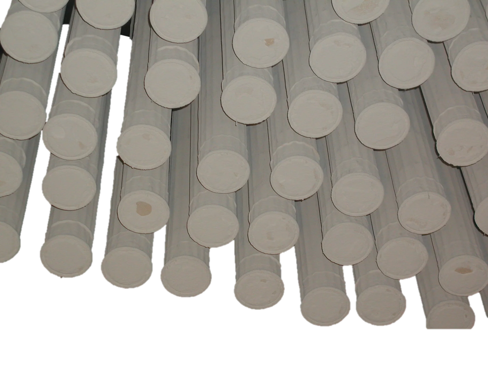 Bag filter sleeves used in pulse-jet particulate filtration