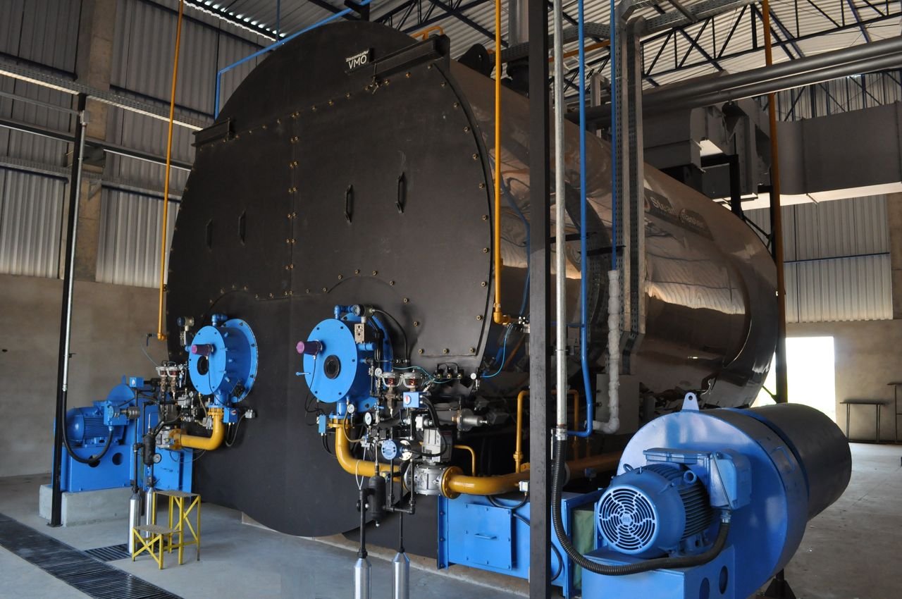 Caldeira 40 ton/h modelo DF