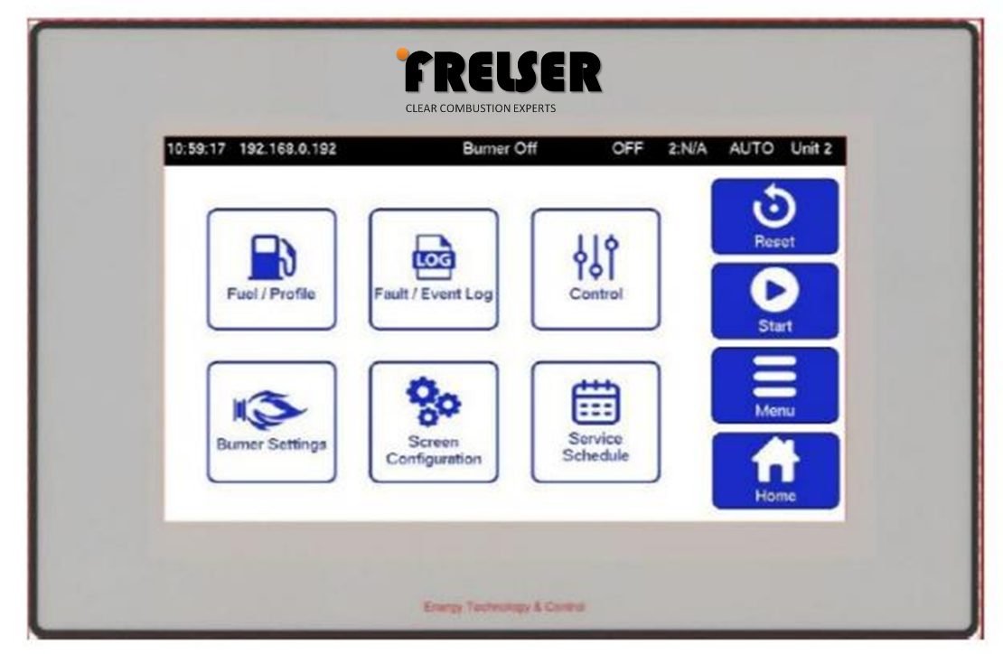 SteamLogix-OG 10.4 inch HMI interface
